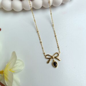 Bow Necklace