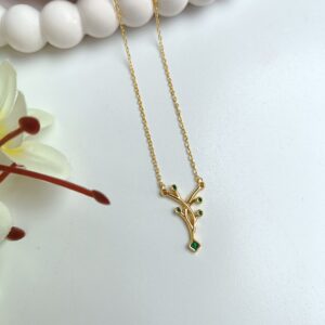 Golden Tree Necklace