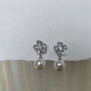 Drop Perl Earring (silver)
