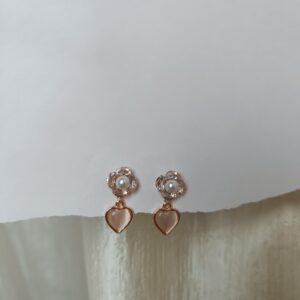 Rose Gold Color Earing