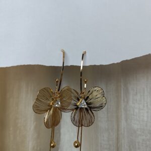 Flower Tassel Earring